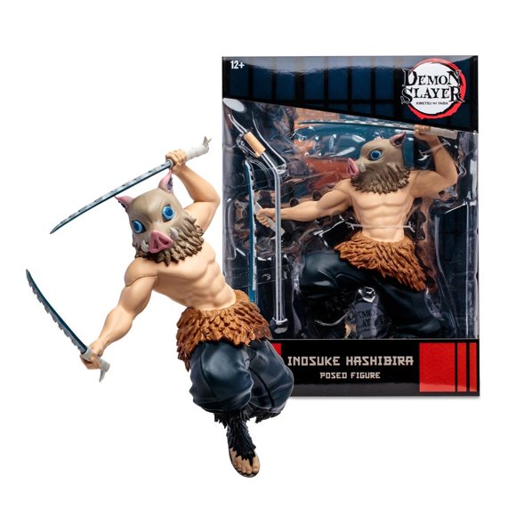 Figura McFarlane Spin Master Hashibira Inosuke Demon Slayer 12 pulgadas