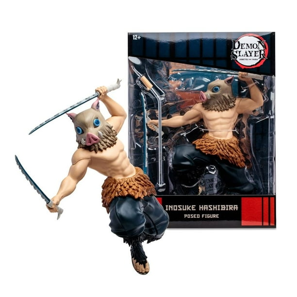 Figura McFarlane Spin Master Hashibira Inosuke Demon Slayer 12 pulgadas