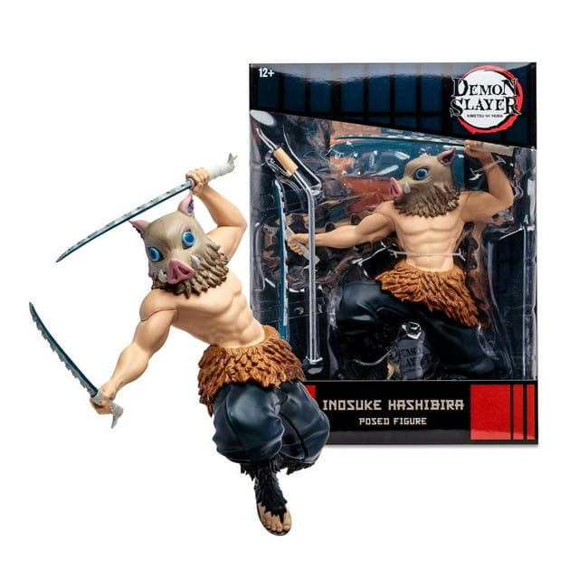 Figura McFarlane Spin Master Hashibira Inosuke Demon Slayer 12 pulgadas