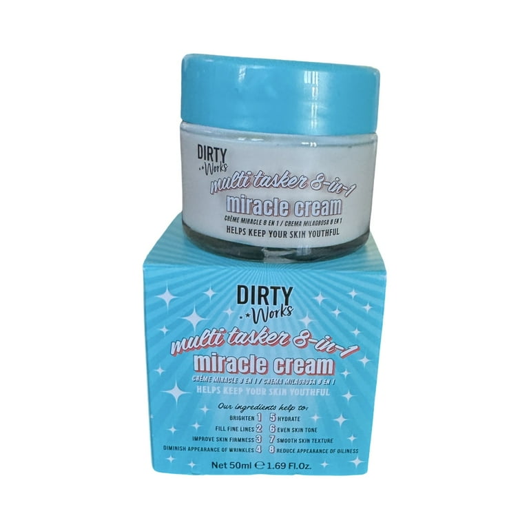 Dirty Works Miracle Cream Multi-tasker 8-in-1 Face & Neck Cream