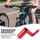 thumbnail image 5 of Soporte de transferencia de montaje de extensión de bicicleta de aleación de aluminio para espejo retrovisor rojo JShteea Accesorios para bicicletas, 5 of 5