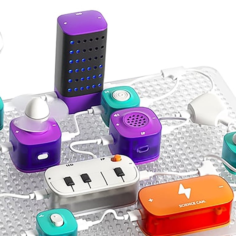 Hape: Science Can: Block Circuit Super Kit - Physical Sciences