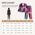 thumbnail image 4 of Yiaed cute dogs of different breeds Print Pajamas Women's Long Sleeve Sleepwear Soft Button Down Loungewear Pjs Lounge Set Nightwear Womens Pajama Pants-X-Large, 4 of 7