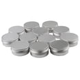 thumbnail image 3 of 24pcs Cosméticas de Aluminio de Lata de Bálsamo de Labio con Tapa de Rosca de Tornillo Sunnimix Contenedor redondo de aluminio, 3 of 5