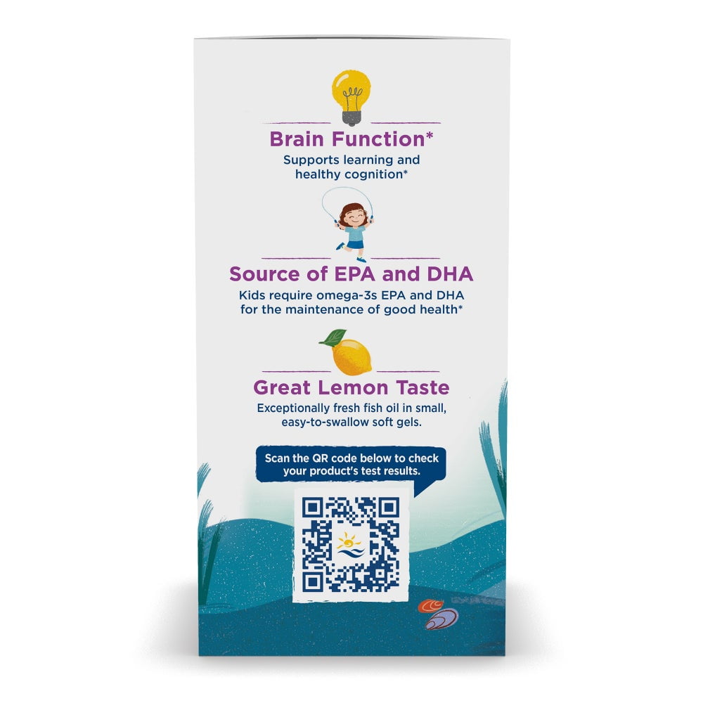 Nordic Naturals Complete Omega Junior Softgels, 518 Mg Omegas 3-6-9, 180 Ct