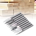 thumbnail image 4 of V Shaped Milling Cutter, Wide Application Sturdy Durable Engraving Bits  For Acrylic For Plastic For Wood 0.1mm,0.2mm, 4 of 8