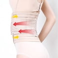 thumbnail image 3 of Entrenador de cintura para mujer Sunnimix Fajas deportivas Cinturón de entrenamiento Beige M, 3 of 8