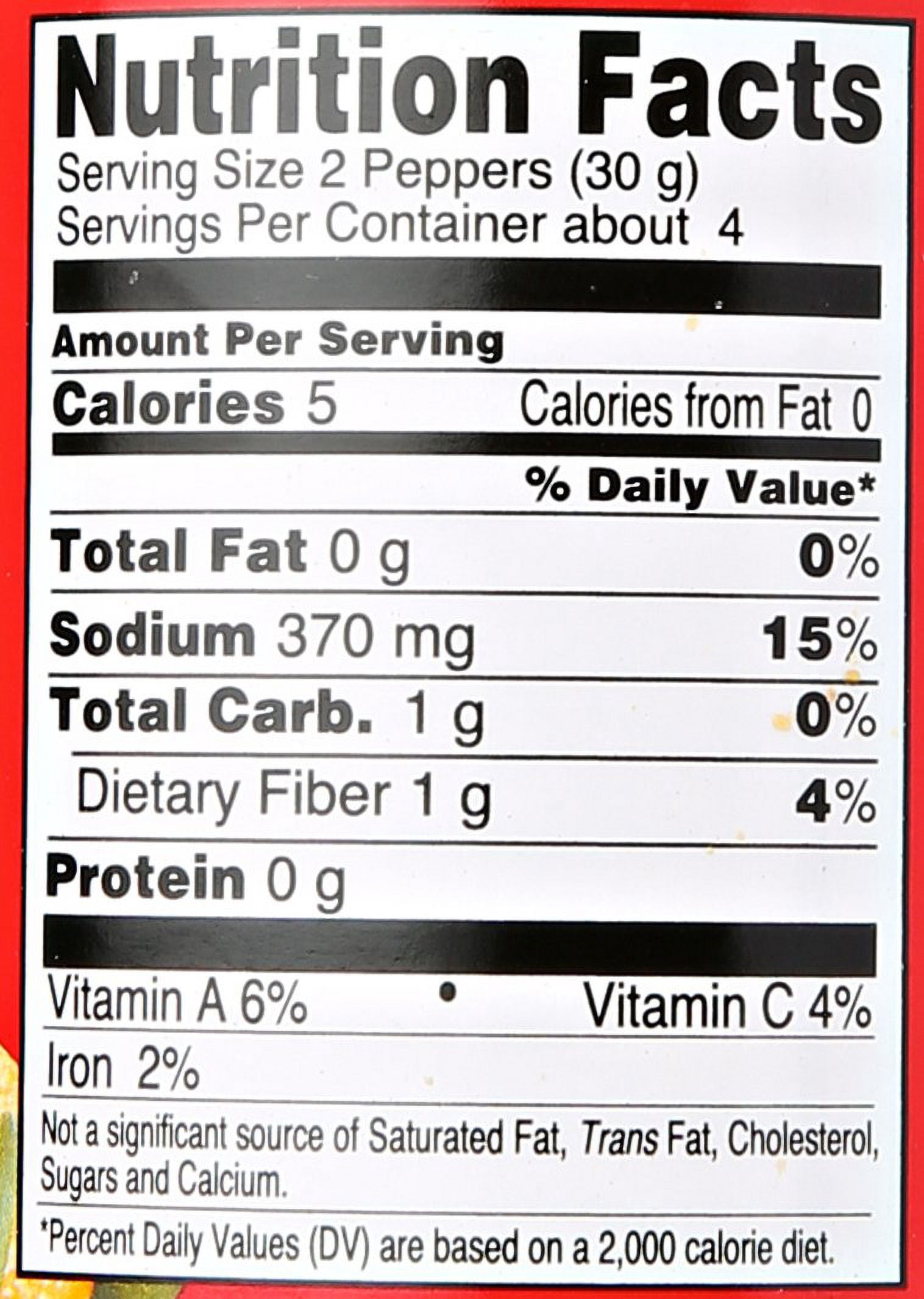 Vilore Foods Co La Costena Green Pickled Jalapeno Peppers, 7 oz (Pack of 32)