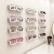 thumbnail image 4 of Xihbxyly Ventas Compras En Línea Caja de Almacenamiento para Gafas de Sol, Caja de Almacenamiento para Gafas de Pared, Se Pega En Estante de Pared Flotante, Sin Perforación, 4 of 7