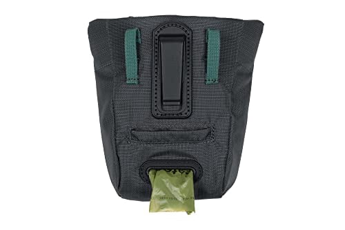Ruffwear, Pack Out Bag, Pick-up Bag Holder and Dispenser for Dog Walking, Basalt Gray, Medium