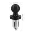 thumbnail image 2 of IFANLANDOR Ball Mount Adapter Ball Head Bracket Plastic Black 1Pcs For Off-road Trails, 2 of 7