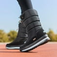 thumbnail image 1 of Bottes Mi-Hautes pour Femmes Chaussures Antidérapantes Bottes d'Hiver pour la Neige Chaussures pour Dames (Blanc 36), 1 of 8