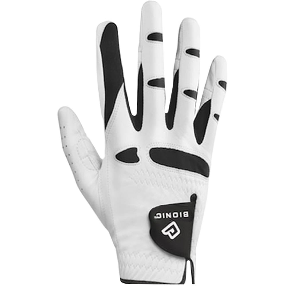 Bionic Men's StableGrip Natural Fit Right Hand Golf Glove 2XL White/Black