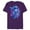 Purple, variant on Marvel Guardians of the Galaxy Volume 3 Rocket & Team Space - Short Sleeve Blended T-Shirt for Adults - Customized-Ocean Blue