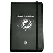 C.R. Gibson Small Leather Bound Journal, Miami Dolphins (N912014WM)