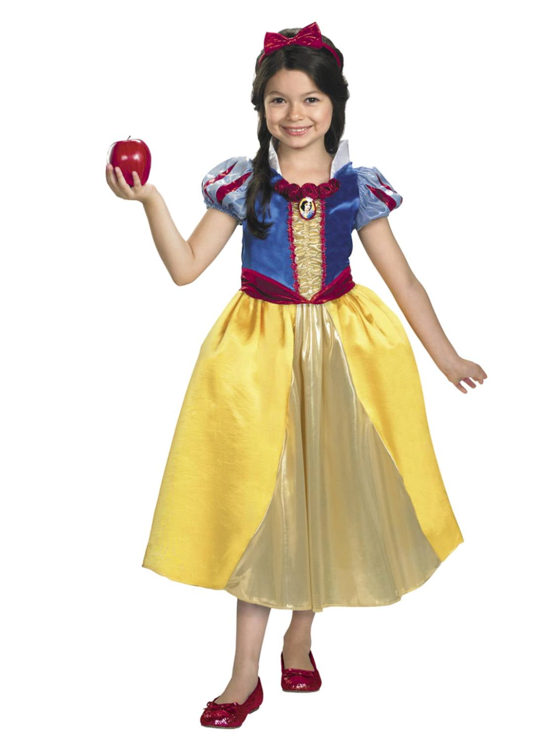 Disguise Costumes Deluxe Disney Princess Snow White Costume Small/4-6X One Color