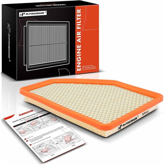 A-Premium Engine Air Filter Compatible with Chevrolet Volt 2016 2017 2018 2019 L4 1.5L