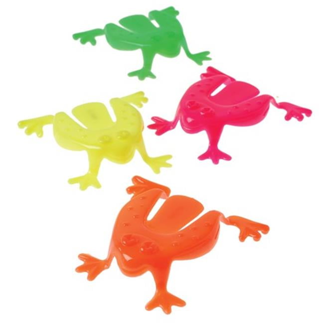 USToy 7449X25 Jumping Frogs Toy, 25 Per Pack Pack of 12
