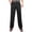 Z Navy, variant on Stamzod Men's Business Casual Pants Fashion Solid Color Flat Front Straight Work Pants Officewear Dress Pants for Men with Pocket Navy 42