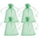 thumbnail image 1 of Bolsas de Regalos Pequeños PouchyForest 4Pzas Verde Obscuro 5x7cm Tela Bolsa Organza., 1 of 2