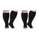 thumbnail image 3 of Calcetines de compresión de pantorrilla ancha Sonducket 2 pares Color de piel transpirable S M L XL XXL 3XL 4XL 5XL 6XL 7XL, 3 of 6