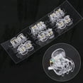 thumbnail image 4 of HomeKingdee 24 Pcs Bow-knot Hollow Small Grasping Clips - Transparent Plastic Hair Clips for Women Girls Daily Hairstyling Accessories, 4 of 4