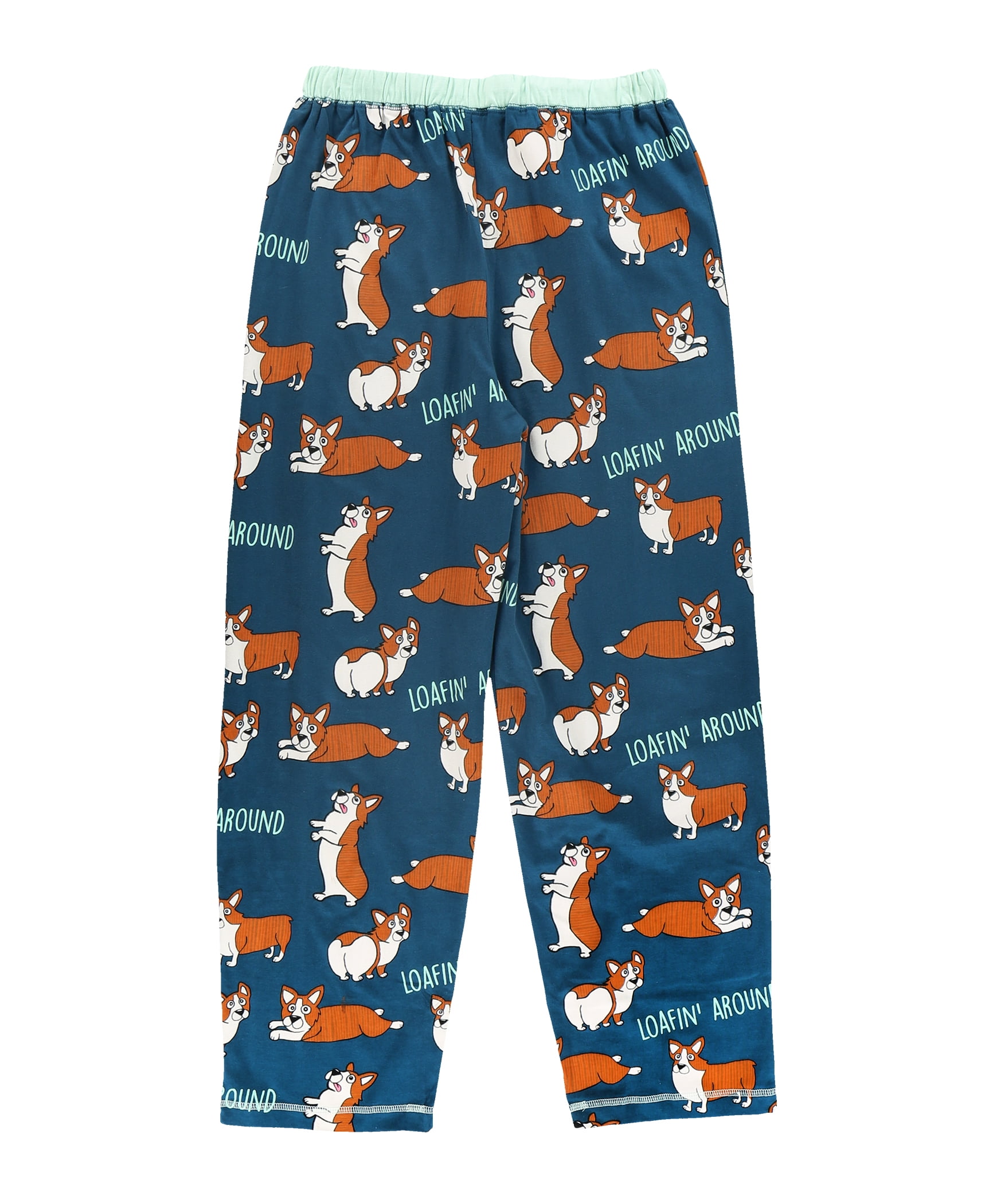 LazyOne Pajamas for Women, Cute Pajama Pants and Top Separates, Snug Pug,  X-large 