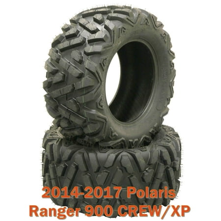 (2) 26x11R12 Radial ATV Rear Tire Set for 14-17 Polaris Ranger 900