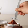 thumbnail image 4 of YUNAFFT 2-in-1 Coffee Scoops, Stainless Steel Tablespoon Measure Spoon, with Pressed Bottom for Coffee Bean Press Coffee Grinding Pressing, 4 of 9