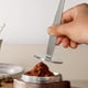 thumbnail image 4 of Cucharas soperas Cuchara de café de doble punta Dos en uno Con cuchara Prensa de café en polvo de acero inoxidable Cuchara de té vertical Cuchara de café, 4 of 9