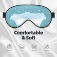 thumbnail image 3 of Fuzoiu Bathtub with Soap Bubbles Print Sleep Masks,Eye Masks with Adjustable Strap for Sleeping,Night Eye Shade for Women Men,Eye Cover for Full Night's Sleep, Travel and Nap, 3 of 7