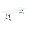 thumbnail image 1 of COSCO Table de Banquet Pliant en Deux avec Poignée, 8 Pi, Blanc, 1 of 4