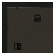 Mainstays 11x14 Picture Frame with Black Matte for 8x10 Photos Traditional Gallery Wall Frame