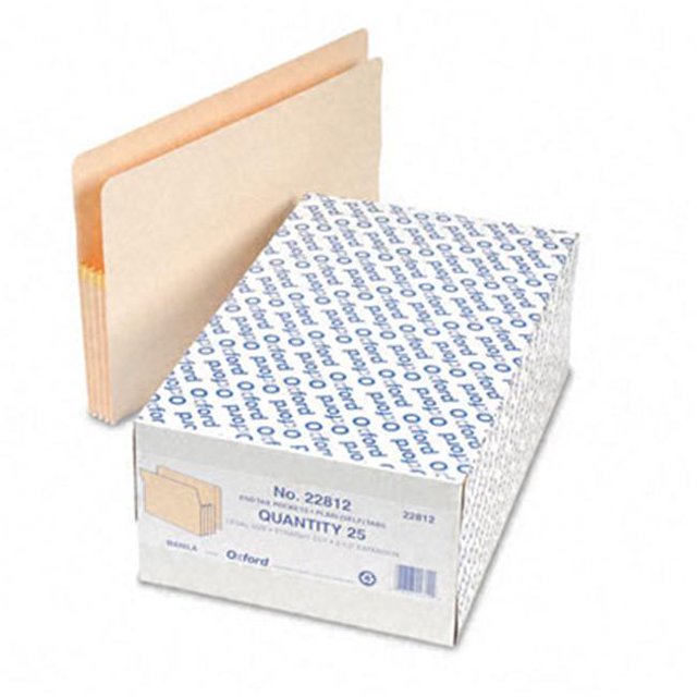 Esselte Pendaflex 22812 3 in Expansion File Pockets 25 Pockets Straight Cut MLA Lgl 25/Box