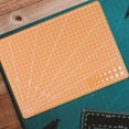 thumbnail image 4 of FONWILYO A4 Double Sided Orange Cutting Mat with Grid and Stable Base for Artist Craft Work, 4 of 6