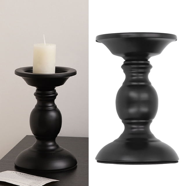 Decoración Del Candelero, Candelero Retro De Metal De 6,5 Pulgadas De Altura Para Centros De Mesa
