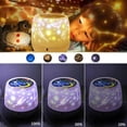 thumbnail image 4 of Star Sky Projector, 6 Modes and 6 Themes 360° Rotating LED Projector Lamp, Rechargeable Night Light Star Projection for Baby Kids Adults Bedroom, Part, 4 of 5