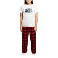 thumbnail image 4 of CafePress - Schnauzer Lover 15 Pajamas - Women's Short Sleeve Print T-Shirt and Pants Light Cotton Pajama Set, 4 of 7