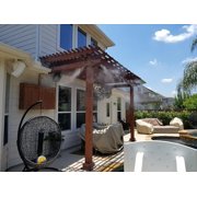 MistCooling High Pressure Misting System, 18 Inch Outdoor Fan with 1500 PSI Misting Pump, 1 ft, Residential, Restaurant and Industrial Misting
