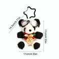 thumbnail image 2 of Lunxisen 4 Pcs Cute Key Chain Plush Bear Bag Charm Teddy Bear Keychain Gift For Handbag,Purse, Backpack, Car Keys, 2 of 9