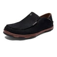 thumbnail image 1 of OLUKAI Men's Moloa Slip-on,Black/Toffee,US 12 M, 1 of 6