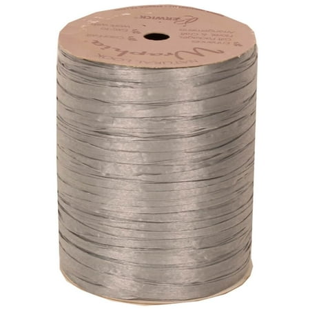 UPC: 0610074237488 | JAM Raffia Ribbon  100 Yards  Silver  1/Pack