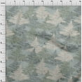 thumbnail image 4 of oneOone Velvet Light Mint Green Fabric Tropical Sewing Craft Projects Fabric Prints By Yard 58 Inch Wide, 4 of 4