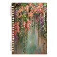 thumbnail image 2 of Wirebound Notebook Hardcover Spiral Notebooks Enchanted Flowers Painting, 60 Pages, 80 GSM, 5.7 x 8.3in, 2 of 7