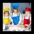 thumbnail image 4 of Juego de Delantal Y Gorro de Cocinero para Niños de 16 Piezas, Ajustable, con Delantal de Cocina de 2 Bolsillos, 4 of 7