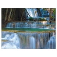 thumbnail image 2 of Deep Forest Waterfall Thailand - Landscape Photography Canvas Print, 2 of 3
