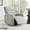 Dove-Fix Headrest, variant on CHITA Power Glider Recliner Chair, 270° Swivel Recliner with USB & Type-C Charge for Nursery, Fabric in Linen