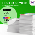 thumbnail image 4 of Halofox 63XL 63 Ink Cartridges | Compatible for Ink HP63 Black  Combo Pack (2-Black), 4 of 11