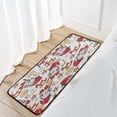 thumbnail image 6 of GZHJMY Character Decor Kitchen Rug,Christmas Antiskid Mat for Porch Floor Long Door Mat, Non-Slip Bedroom Bedside Mats - 39x20in Carpet Runner, 6 of 6
