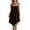 Brown, variant on Tqcoqu Women's Asymmetrical Summer Linen Dress,Spaghetti Strap Lace Trim Bohemian Sleeveless Loose Vacation Beach Dresses,Army Green Women's S-XXL
